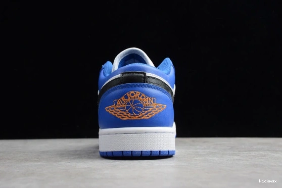 Rep AIR 553558-401 ROYAL HYPER ORANGE PEEL 1 JORDAN LOW 553558-401 0501